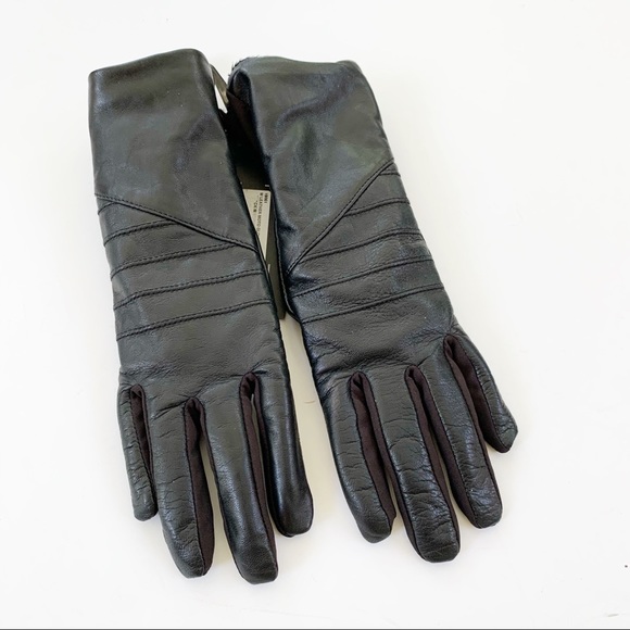 Ur Powered Leather Moto Fleece Lined Gloves S/M - Picture 12 of 16